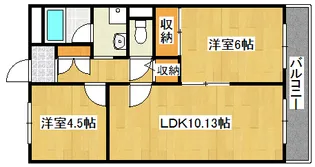サンメゾン【3階】の間取り