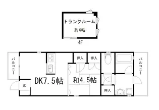 小野マンション【3階】の間取り