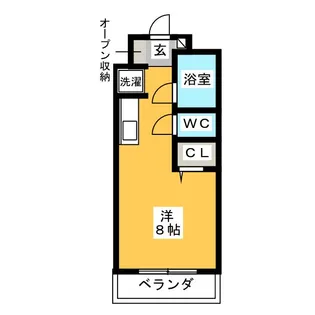 関口マンション【3階】の間取り
