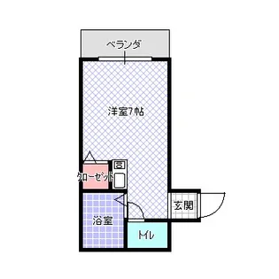 オランジーナパーク【2階】の間取り