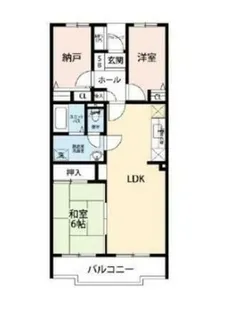 3LDKの間取り画像