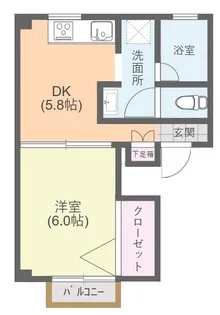オクト・カピオ【1階】の間取り