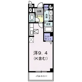 茨城県水戸市松本町【アパート】の間取り