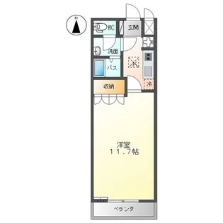 コーディアルハイム103【1階】の間取り