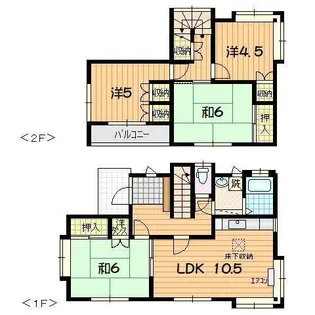 岩手県紫波郡紫波町中島字桜田【一戸建】の間取り