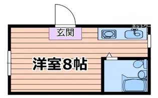 大野マンション【1階】の間取り