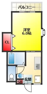 大阪府大阪市東淀川区柴島2【マンション】の間取り