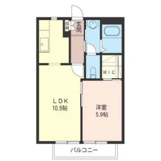 サンリット【1階】の間取り