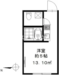 MahaloResidence東尾久【1階】の間取り