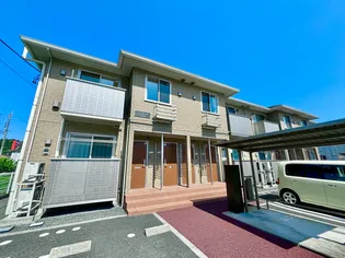 ネット使い放題:東新城地区 エスペランサ【2階】の外観
