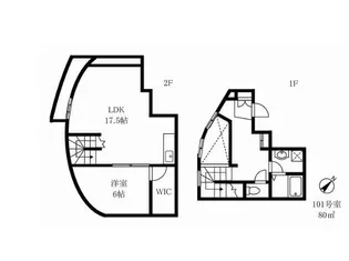 コルティーレ世田谷の間取り