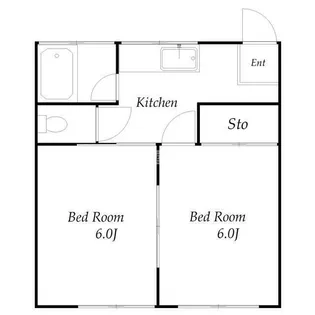 ムサシノハイム【2階】の間取り