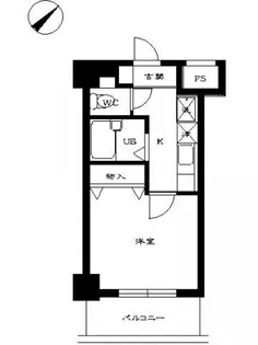 スカイコート文京茗荷谷【7階】の間取り