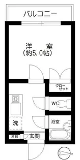 神奈川県横浜市戸塚区矢部町【マンション】の間取り