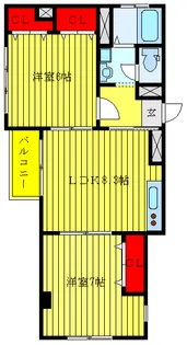 豊島ヶ丘ハウス【1階】の間取り