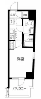 東京都新宿区山吹町【マンション】の間取り