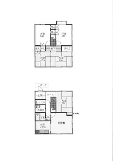 香川県高松市高松町【一戸建】の間取り