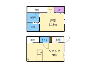岐阜県各務原市那加太平町1【一戸建】の間取り