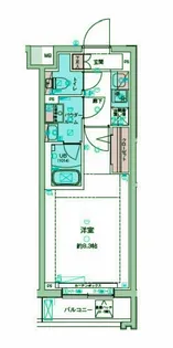 ガリシア旗の台【5階】の間取り