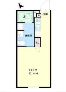 東京都北区赤羽北3【マンション】の間取り