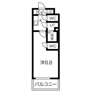 エスプレイス京都RAKUNAN【4階】の間取り