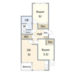 アムヒルズ【1階】の間取り