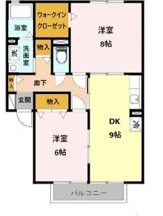 ガーデンハウス明正 B棟【1階】の間取り