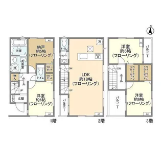 埼玉県さいたま市北区日進町3【一戸建】の間取り