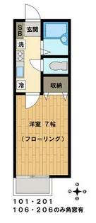 東京都杉並区永福3【アパート】の間取り