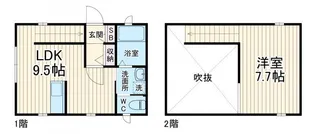 神奈川県藤沢市善行坂1【一戸建】の間取り