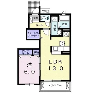 エスポワール I【1階】の間取り