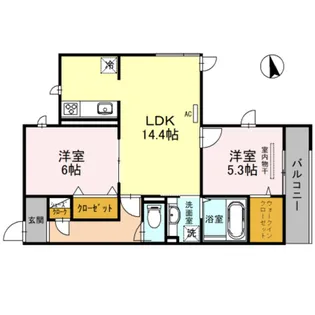 Gran Residence【3階】の間取り