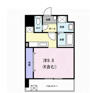 アイ ヒルズ スミヨシ【6階】の間取り