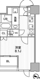 東京都千代田区東神田1【マンション】の間取り