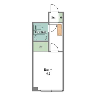 ヒルハウス【3階】の間取り