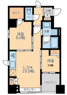グランカーサ文京千石【4階】の間取り