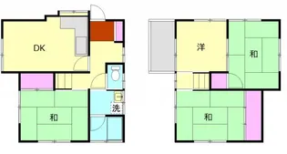 神奈川県小田原市小船【一戸建】の間取り