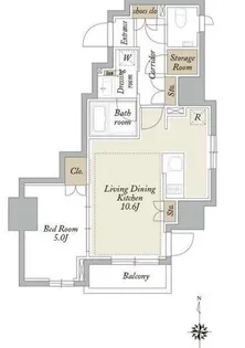 東京都三鷹市下連雀4【マンション】の間取り