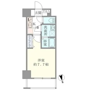 東京都文京区湯島2【マンション】の間取り