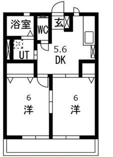 埼玉県熊谷市石原【アパート】の間取り