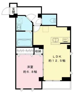 東京都大田区池上7【マンション】の間取り