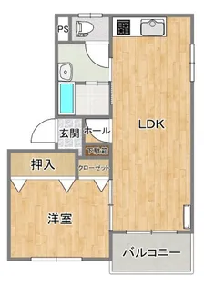 ヒーローマンション アン シエル【3階】の間取り