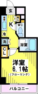 東京都府中市若松町3【マンション】の間取り