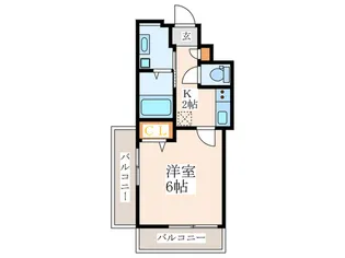 Blossom Nakameguro【2階】の間取り