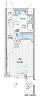 グランジュテ巣鴨【2階】の間取り