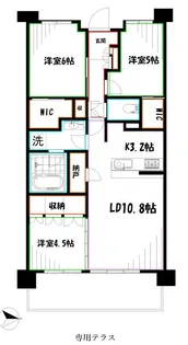 バウス武蔵境【1階】の間取り