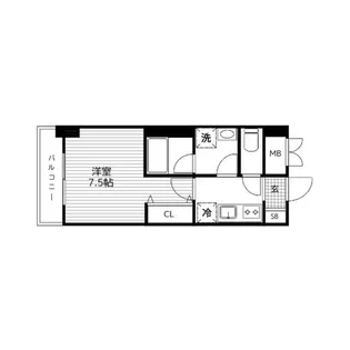 みなてらすレジデンス【2階】の間取り