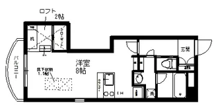 フェリーチェ【3階】の間取り