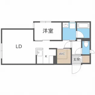 エルザ中島公園【2階】の間取り