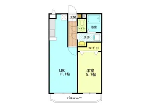 アルタイル【3階】の間取り